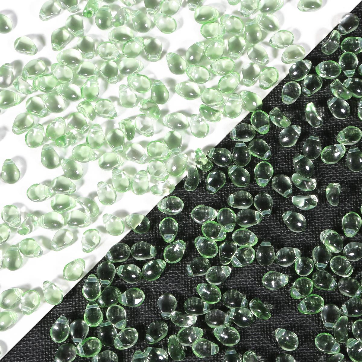 

50 шт., 6x8 мм, смешанные цвета, гладкие стеклянные капли воды, бусины, кристаллы, австрийские бусины для браслета, серьги «сделай сам»