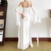 European and American Style Autumn and Winter New Women's Clothing Solid Color Slim-fitting High-waisted Fashion Suspender Sleeveless Backless Dress