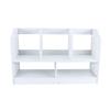 2 Tiers DIY Shelving CD Book Storage Box Unit Display Bookcase Shelf Home Office