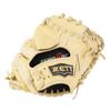 ZETT Youth Softball Zero One Pastel BJC712612 Catcher's Mitt, Stage, Right-Handed Throw, Brown,