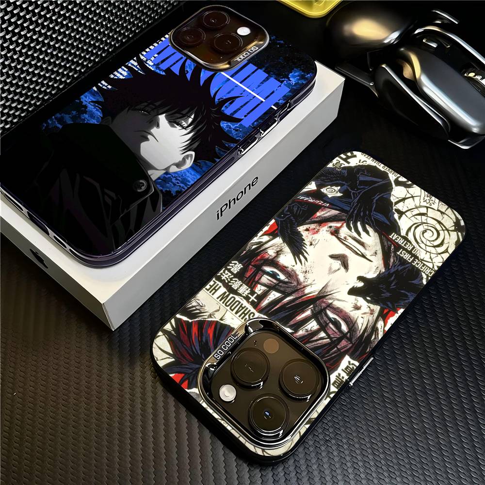 Anime F-Fushiguro M-Megumi Phone Case For IPhone 16 15 14 13 12 11 17 Pro MAX Plus Pro Matte Shockproof Cover
