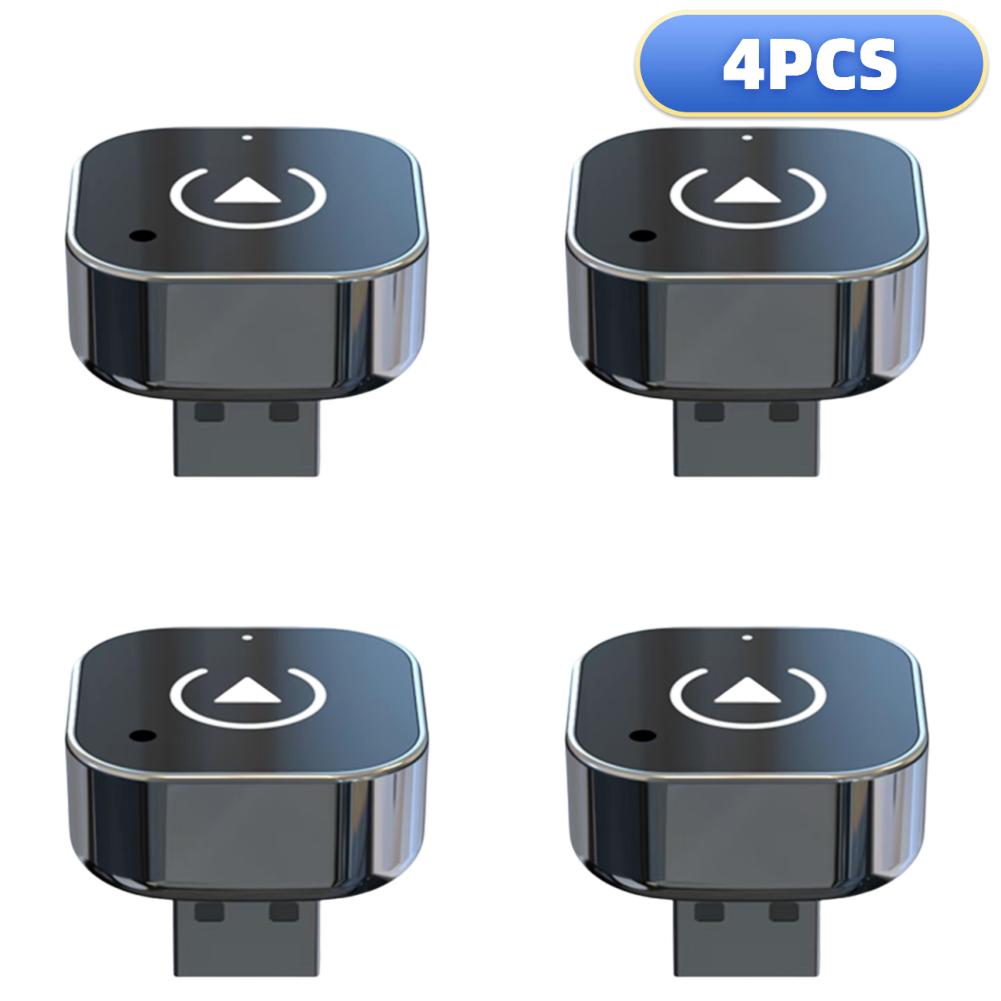 2 in 1 Wireless CarPlay Android Auto Adapter Plug & Play Convert Wired to Wireless Dongle for Factory Wired CarPlay Wired Cars