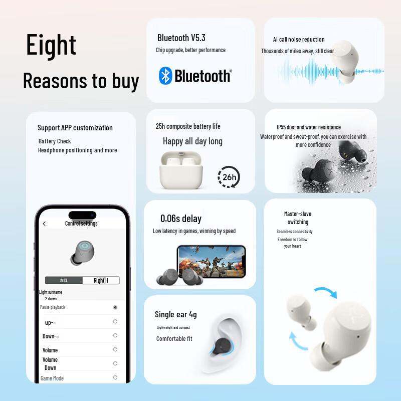 Edifier X3 Air True Wireless Bluetooth Earbuds