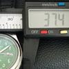 VINTAGE SEIKO 5 AUTOMATIC JAPAN MENS GREEN COLOR DIAL WATCH a708771-1