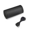 PU Leather Steering Wheel Cover 37-38cm Universal DIY Braided Car Steering Wheel Protector with Needles and Thread
