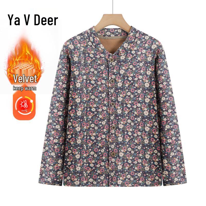 

Yalu Women s Plush Lined Winter Padded Jacket 4XL