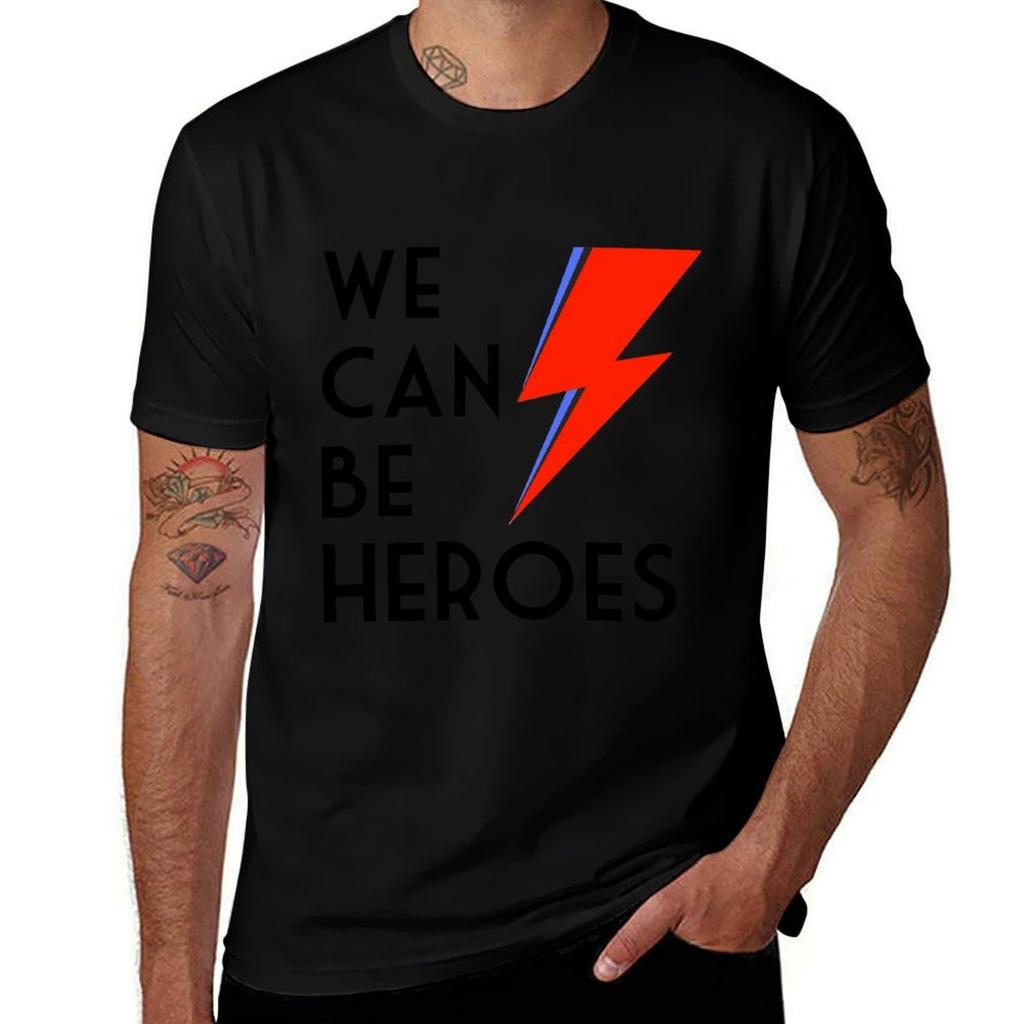 We Can Be Heroes TShirt Holiday Lightweight TShirt