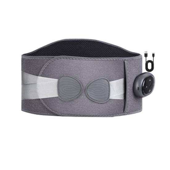 Lumbar Support Belt with Heat And Massage Adjustable Lower Back Pain Relief Wrap 3-in-1 Heating Pad And Vibration Massager