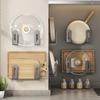 2pcs Pot Lid Rack Pot Cover Cutting Board Holder Sponge Storage Shelf Kitchen Bathroom Wall Mounted Organizer Rack Accessories