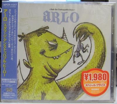 CD ARLO  Stab The Unstoppable Hero WPCR11317 WEA Japan Sub  2002 Japan ObiRock Used