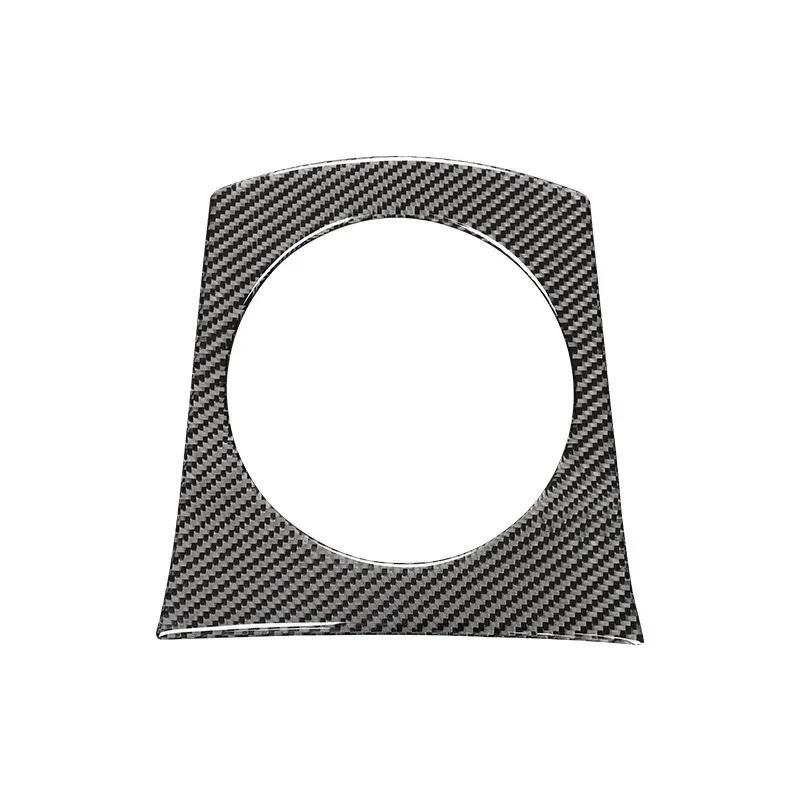 For Nissan 350Z 2003-2009 Carbon Fiber Car Central Console Gear Shifter Panel Trim Frame Decoration Sticker Interior Accessories