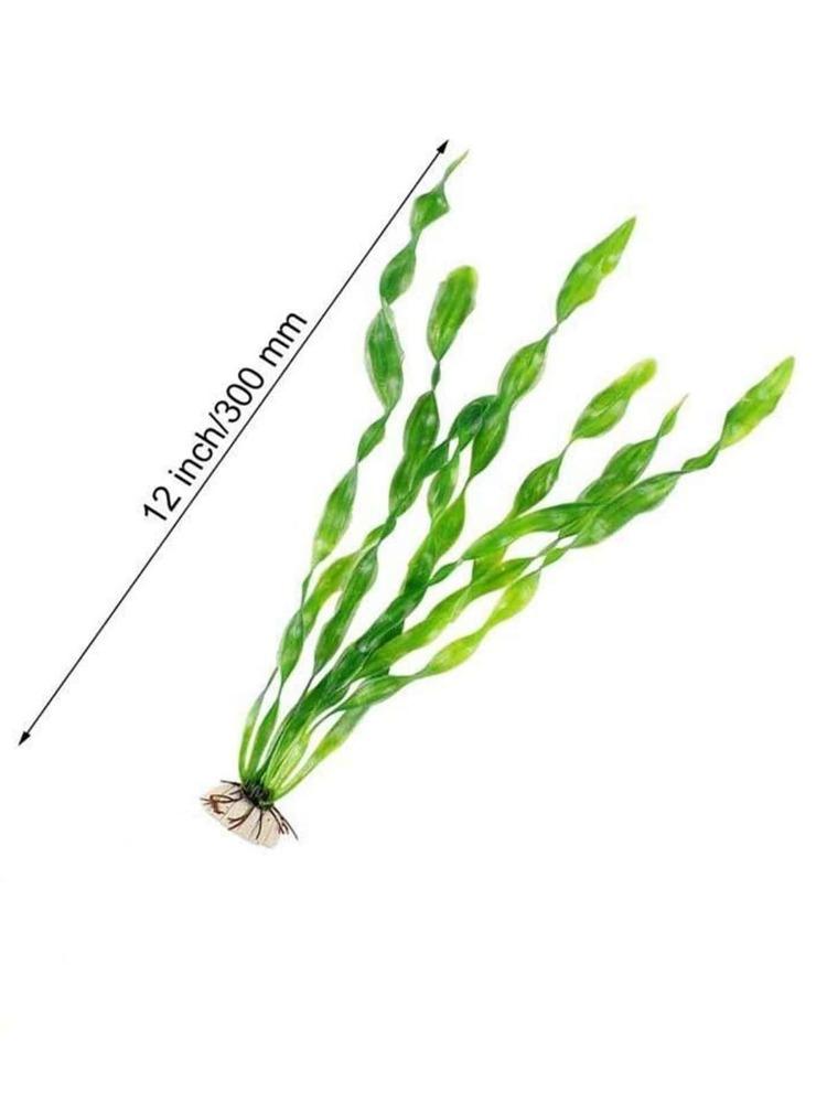 5 Pcs Artificial Seaweed for Aquarium Plastic Plant Decorations Multicolor Artificial Fish Tank Ornament Grass
