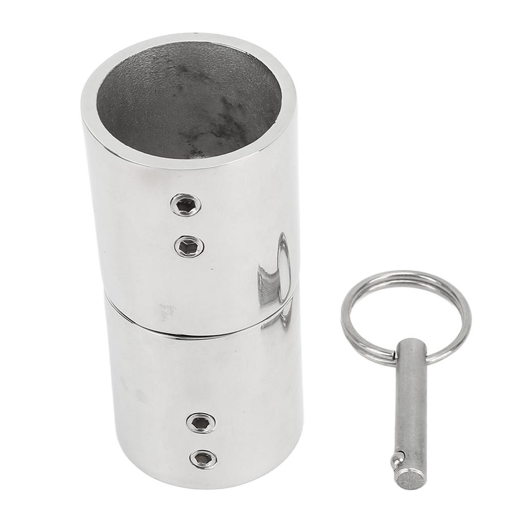 32mm Marine Grade Boat Pipe Connector 316 Stainless Steel Folding Rotating Coupling Tube Pipe