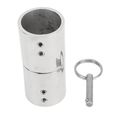 32mm Marine Grade Boat Pipe Connector 316 Stainless Steel Folding Rotating Coupling Tube Pipe