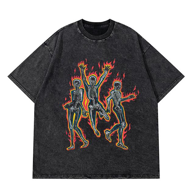 Black Source Anime Pain Men's Cotton T-Shirt