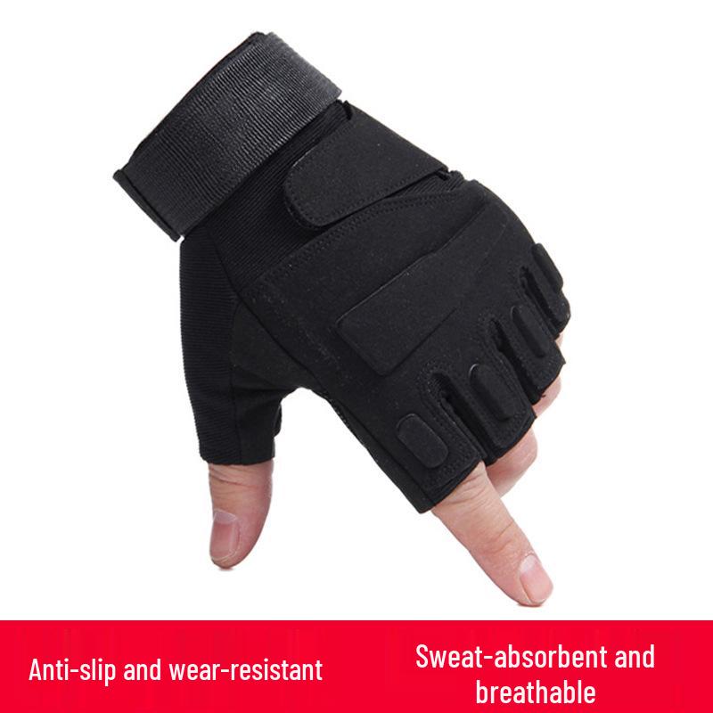 Taktische Handschuhe für Herren: Halb- und Vollfingeroptionen für Outdoor-Radfahren, Motorradfahren, Militär, Kampfsport und Fitnessschutz