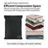 Vacuum Compression Storage Bags with Built-in Pump for Travel Luggage Space Saving Clothes Organizer Backpack Use