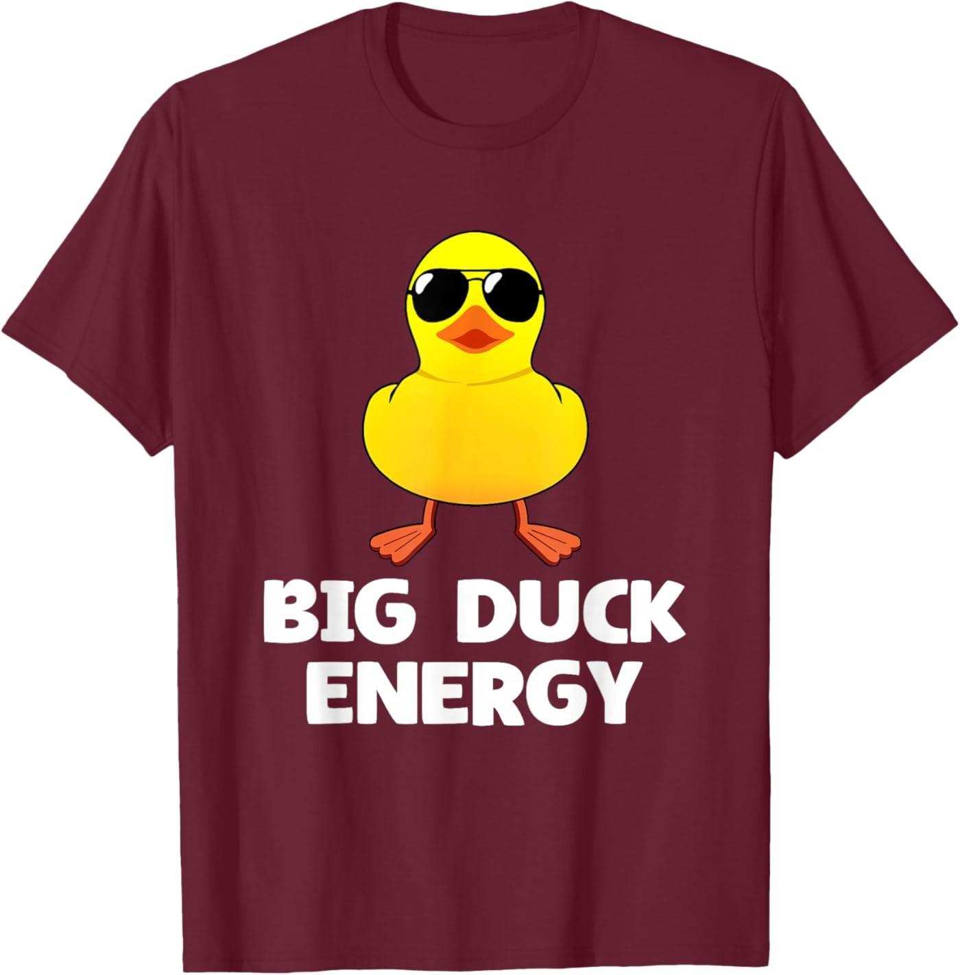 Rubber Ducky, Funny Meme, Big Duck Energy Unisex T-Shirt S