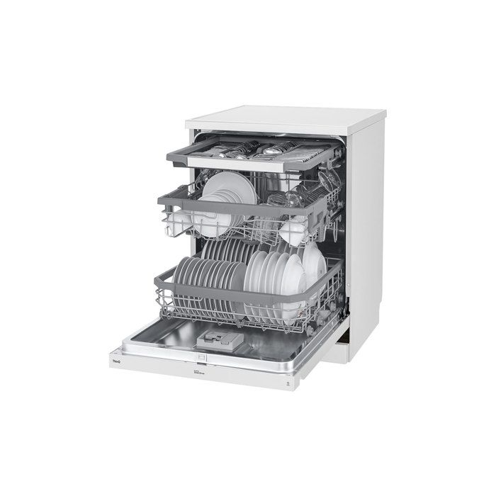 Lave-vaisselle 60 Cm - LG - DF365FWS - 14 Couverts - Moteur Inverter - Connectivité WiFi