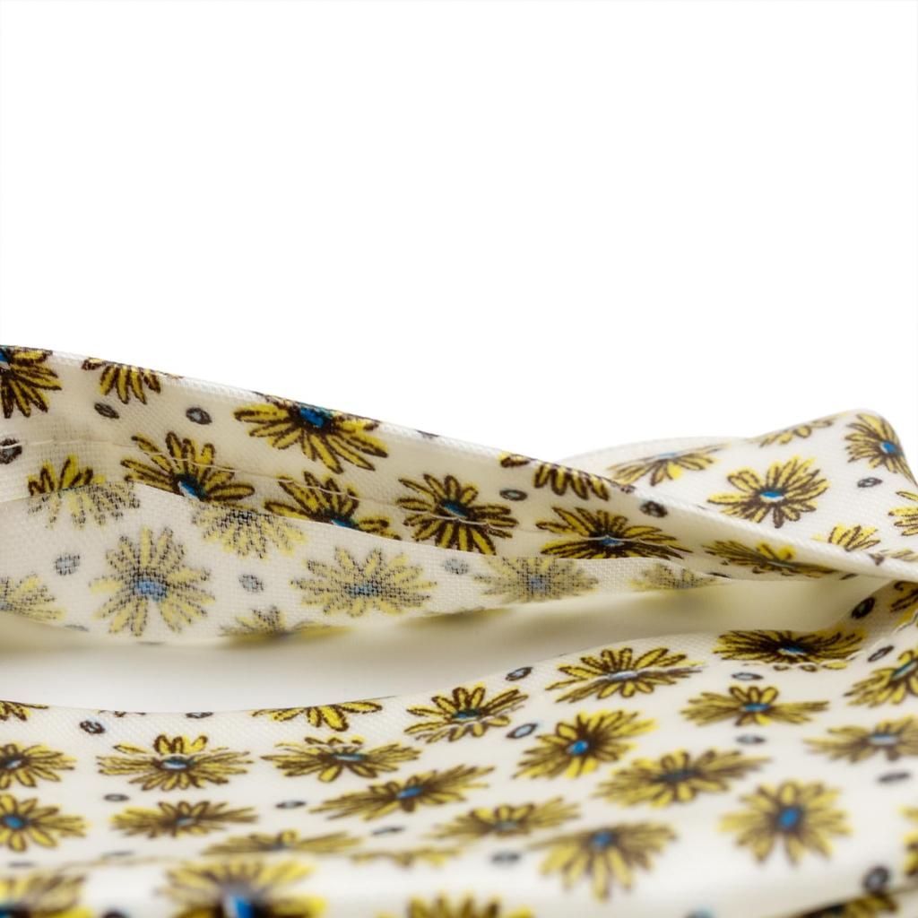 Koji Company Tissue 10 x Floral 175002 Pouch, Daisy, 13.5cm, Print, White,