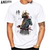 Armored Samurai With Kanabo Print T Shirts Classic Comic O Neck Short Sleeve Classic Anime Japan
