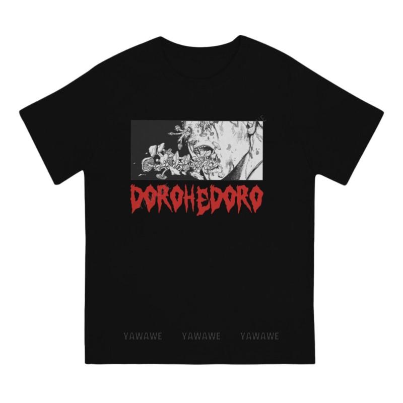 Dorohedoro Mushroom Magix TShirts Unisex Anime Unisexga Casual Cotton Tee Shirt Crew Neck Short Sleeve T Shirts Gift Idea