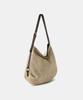 Musinsa Standard Woman Women'S Synthetic Raffia Large Hobo Bag [Beige]