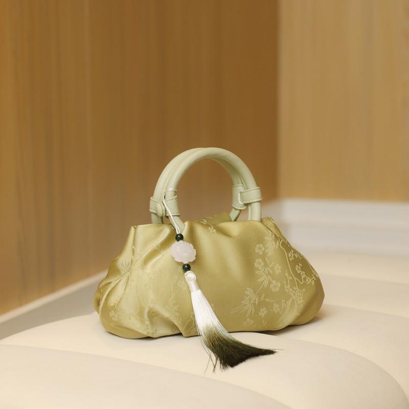 

2025 New Fashion Chinese Style Evening Bag Vintage Banquet Crossbody Bag Wedding Party Women Embroidery Handbag