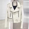 Men's Locomotive Leather Jacket Spring Autumn Winter New Leather Jacket Slim Men's Leather Jacket