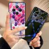 Luxury Painted Case For Redmi 14R 5G Soft Black Silicone Bumper Back Cover for Xiaomi Redmi 14R 14C Cases Funda Shockproof Shell