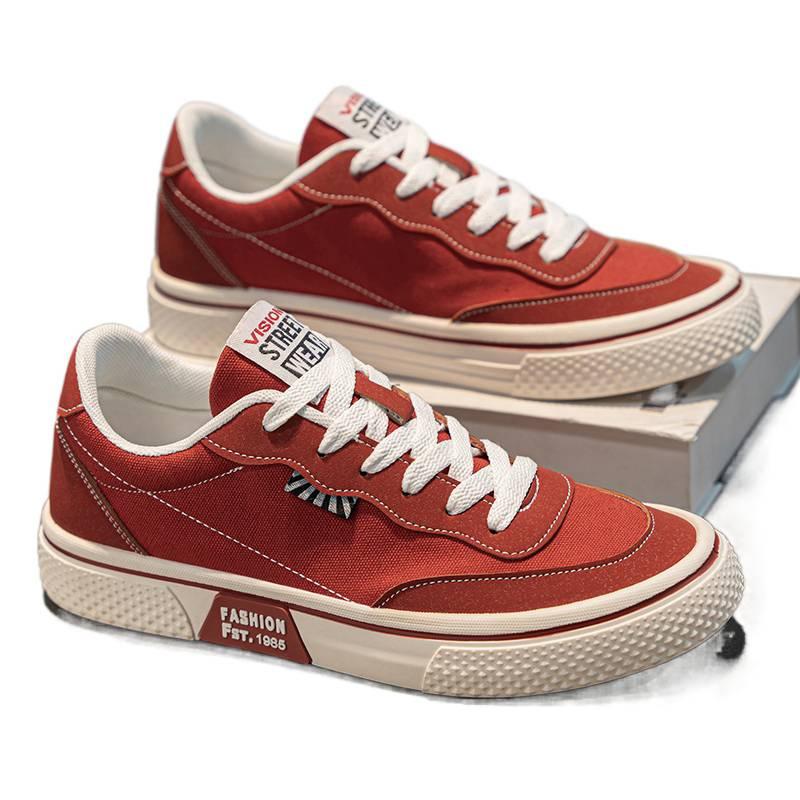 Canvas new summer breathable casual big head board shoes sports platform red cloth shoes