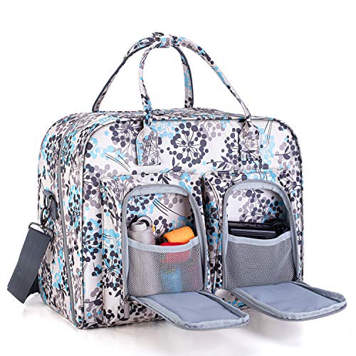 Teamoy Sewing Machine Carrying Case with Bottom Plate, Dandelion Design