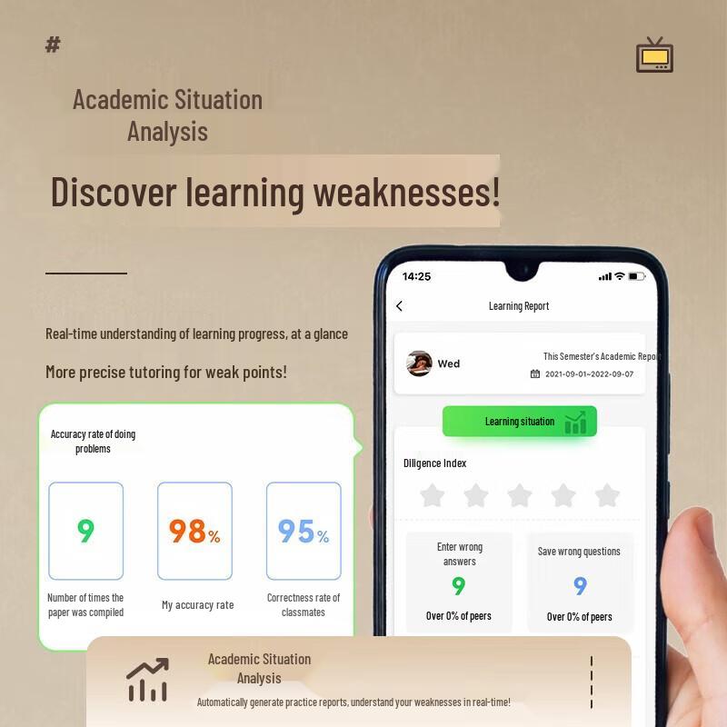 Ailixiong A2 Mini Portable Student Printer CN Plug (adapter Included)