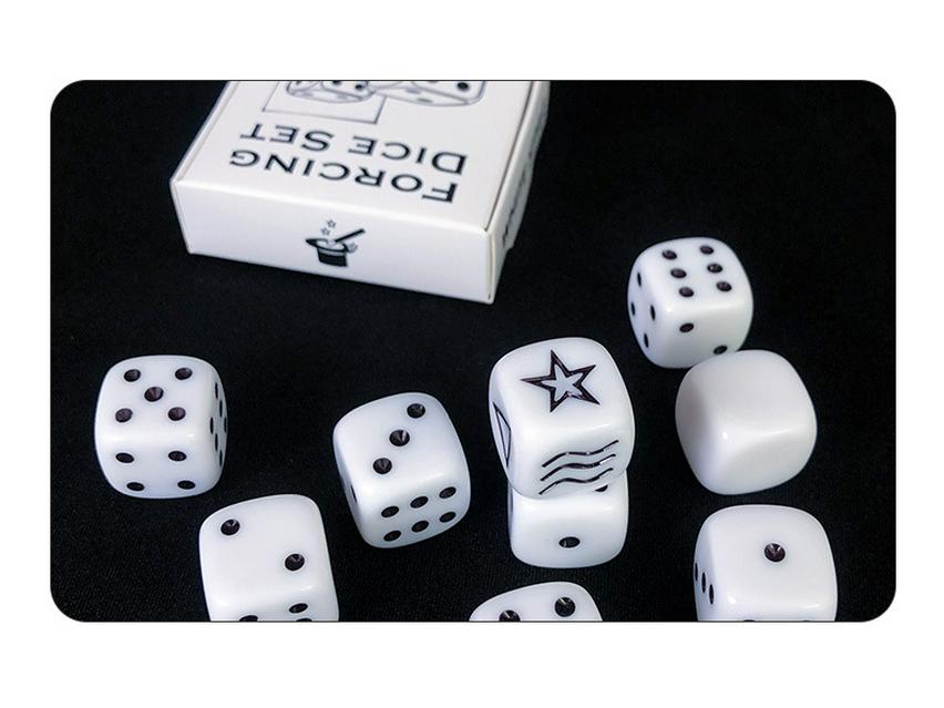 Mind ESP Force Dice Set: Magic Props for Close-Up Magic and Nails Tap Tricks
