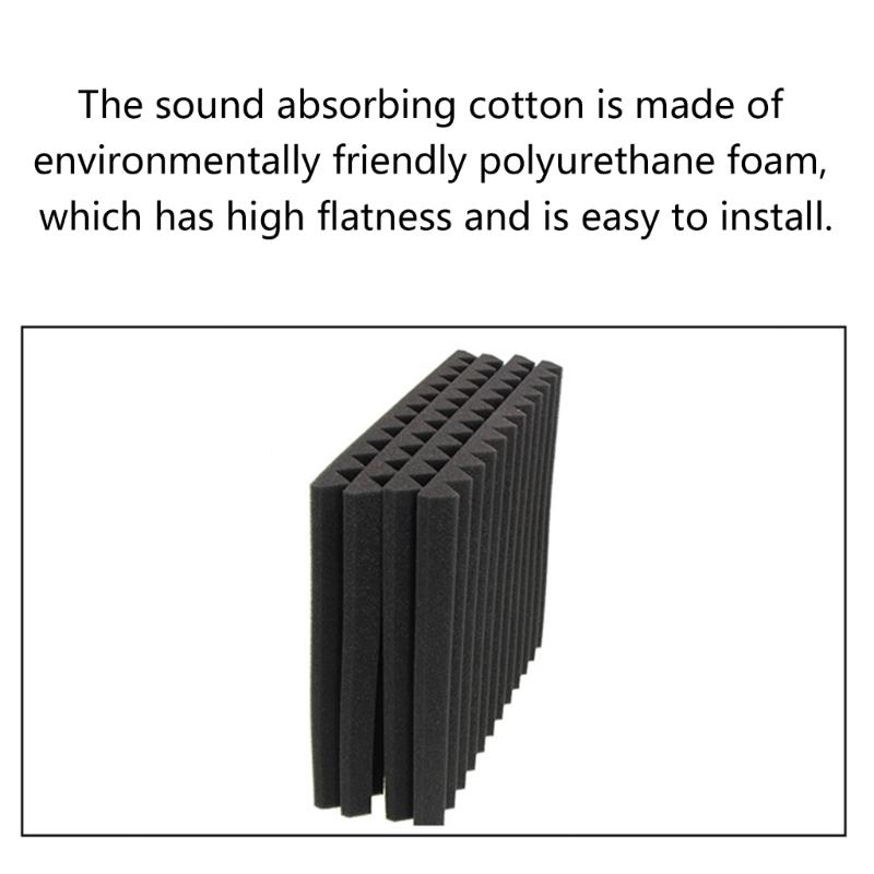 Panel Akustyczny Ścienny Wyciszający Tłumiący Absorpcja Bariera Wypełnienie Mata Izolacja Akustyczna Pianki Pochłaniające Dźwięk
