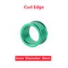 Bird Aluminum Straight/Curl Edge Foot Ring ID8mm ID10mm High 6mm Pigeon Outdoor Flying Training Identification Leg Ring 120Pcs