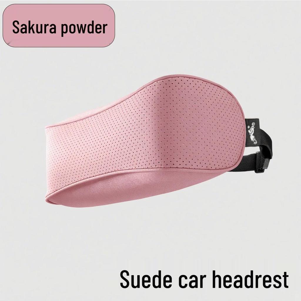 Car Seat Backrest & Neck Support Pillow Set - Unisex Breathable Lumbar & Headrest Cushion