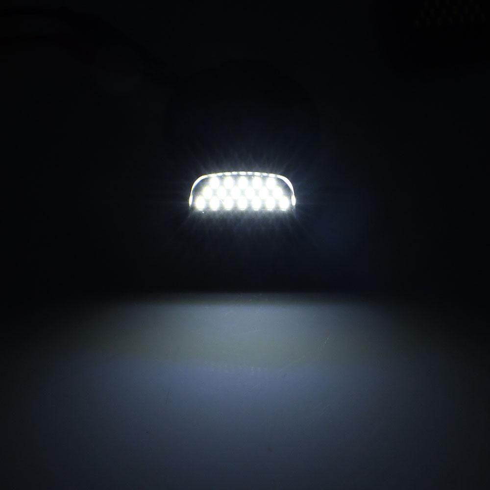 2 Pcs Led Car Number License Plate Lights Lamp Assembly For Chevrolet Silverado Escalade Avalanche GMC Sierra 1500 2500 3500 New