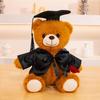 Graduation Panda Plush: Master's/Doctor's Cap Souvenir