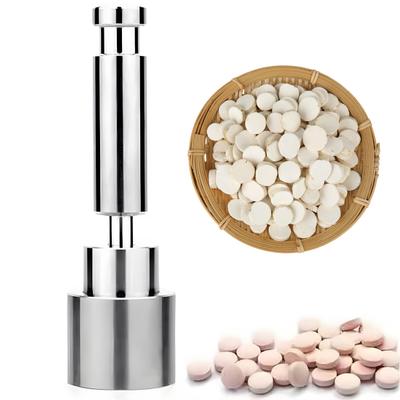 6/8/10/12MM Nerūdijančio Plieno Tabletės Presavimo Forma Sunkaus Naudojimo Metalinė DIY Tabletės Granulių Maisto Papildo Presavimo Įrankis Rankinis Manualinis Tabletės Cukraus Gaminimo Įrankis