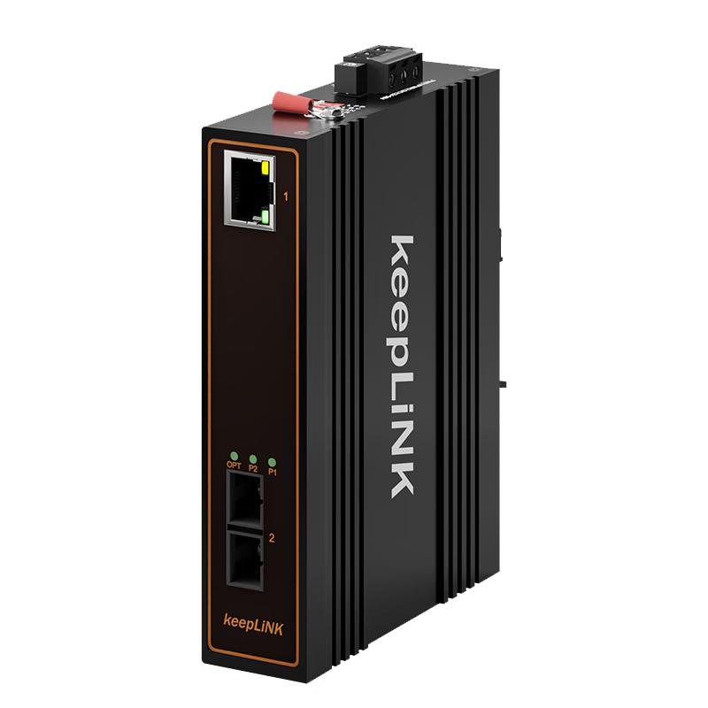 keepLINK KP-9000-43 Industrial Ethernet Switch & Fiber Transceiver