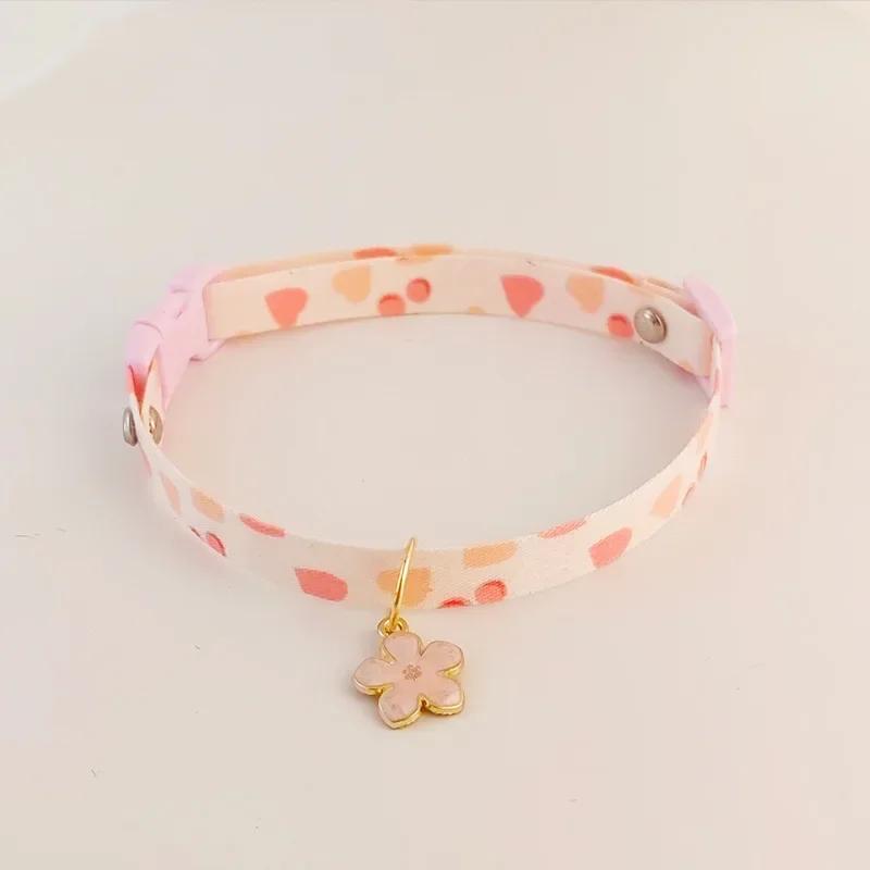 Pet Collar Candy Color Avocado Pendant Cat and Dog Safety Necklace Amagi