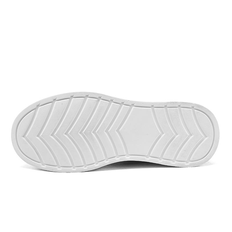 Neue Herbst-Herren-Freizeitschuhe vielseitige Plateau-Erhöhungsschuhe modische Lederschuhe