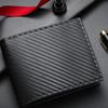 Men Card Wallet Bifold Slim Wallet Minimalist Short Wallet Pocket Card Holder Gift for Father Husband Boyfriend