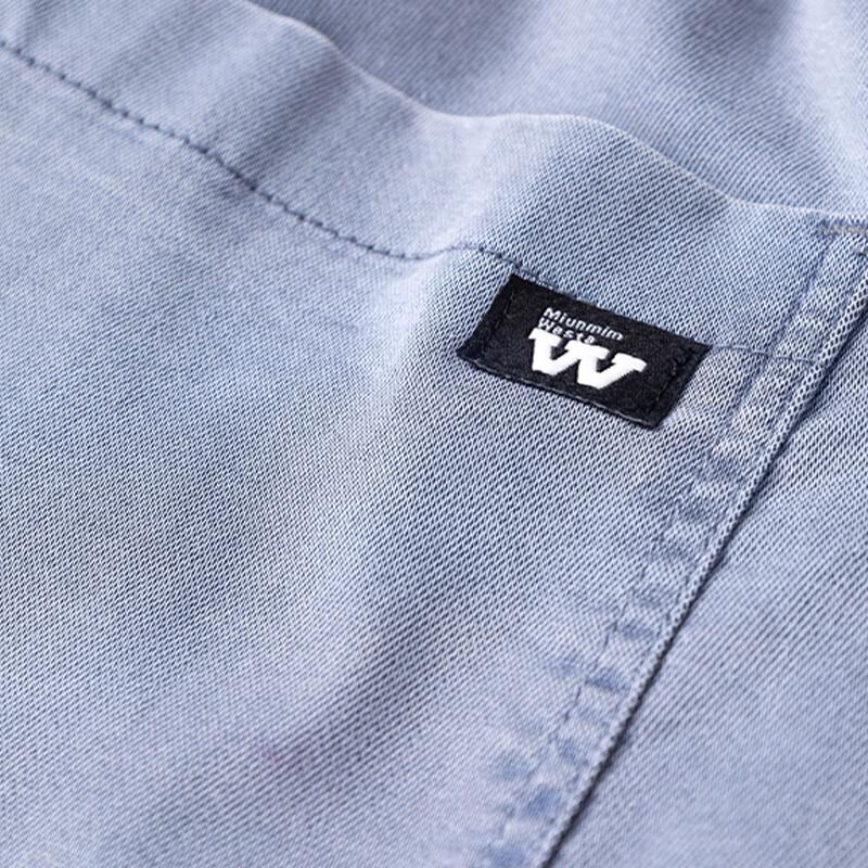 MaoRen Men's Summer Casual Straight-Leg Jeans