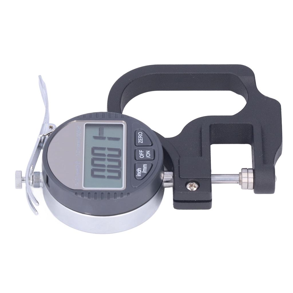 Thickness Gauge LCD Digital Display Micrometer Meter Accurate Measuring Tool for Paper Film 0?12.7mm