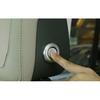 Seat Headrest Button Ring Cover Trim For Defender 110 - DX Matte Silver