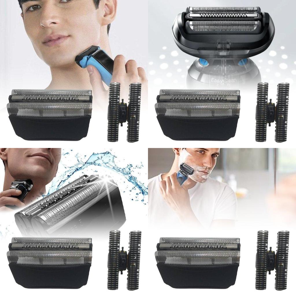 51b 51s Replacement Shaver Head Assembly With Durable Abs Material For Smooth Shaving Experience