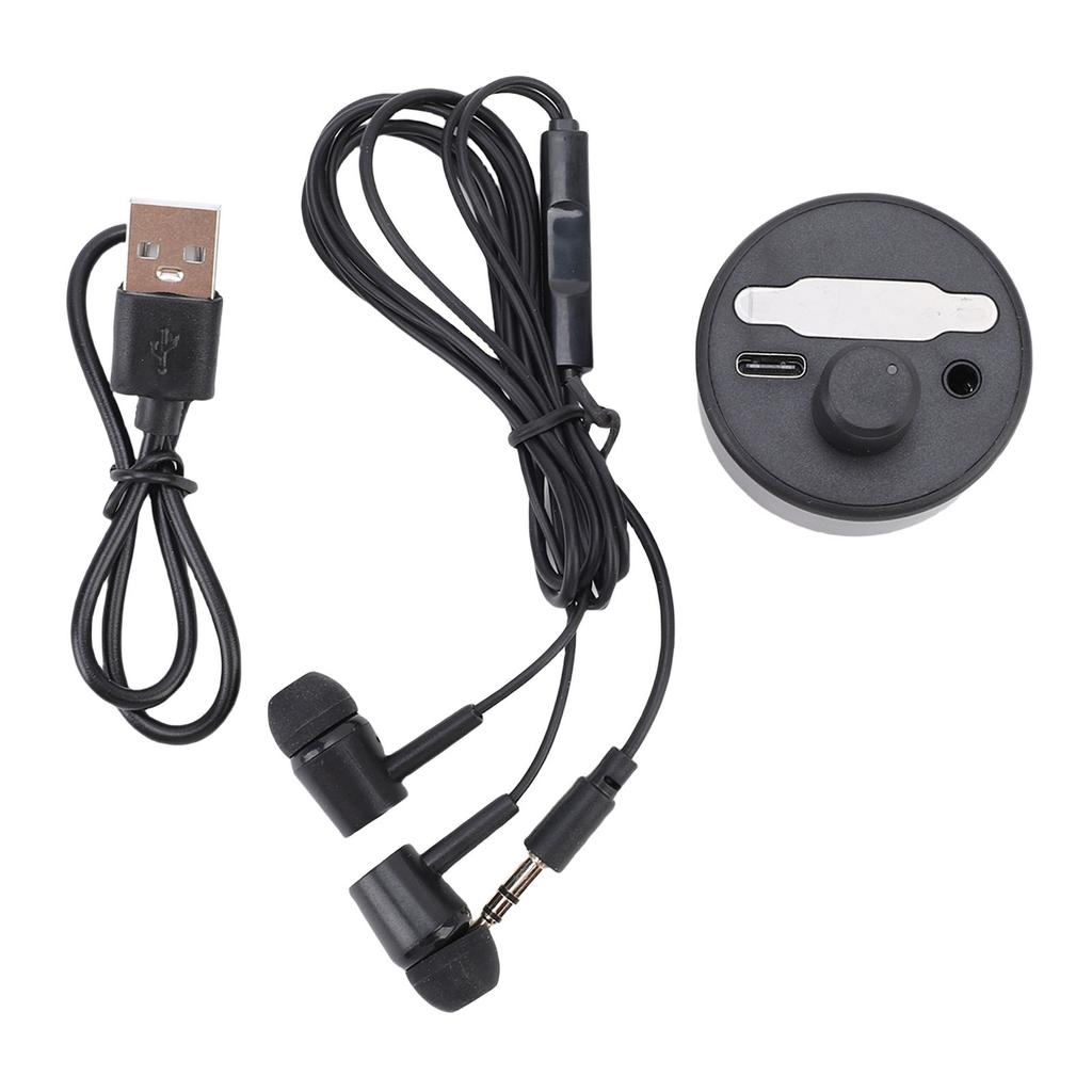 Water Leakage Detection Sound Amplifier Sensitive Underground Water Pipe Leak Listen Detector with Headphone for Site