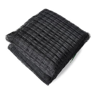 Tela de Varanda Nihon Matai, Preta, Furos Quadrados de 3cm, 3x10m, Repelente de Pombos, Repelente de Pássaros, Rede para Varanda